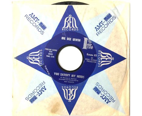BIG DEE IRWIN - YOU SATISFY MY NEEDS 7" (ROTATE 851). A lovely example of Big Dee Irwin - You Satisfy My Needs c/w I Wanna St