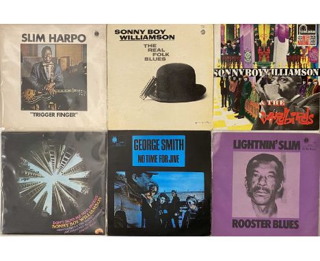 BLUES - LP COLLECTION. A collection of approx 46 x LPs. Artists/ Titles include Slip Harpo - Trigger Finger (Blue Horizon 243