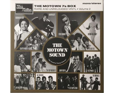 VARIOUS - THE MOTOWN 7s BOX - RARE AND UNRELEASED VINYL VOLUME TWO 7" BOX SET (NUMBERED COPY - 535 056-2). The second killer 