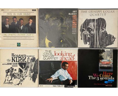 JAZZ - LP COLLECTION. An extensive collection of around 100 jazz LPs. Artists/ titles include The Giuseppi Logan Quartet (ESP