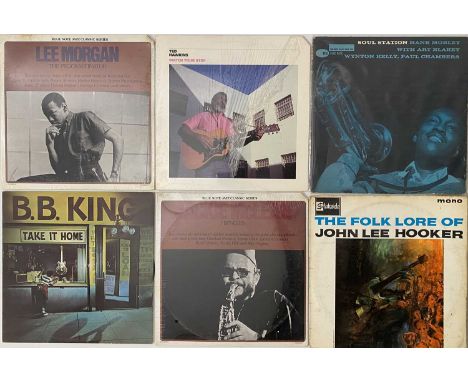 JAZZ / BLUES - LP PACK. A pack of 12 x LPs. Artists/ Titles include Hank Mobley - Soul Station (Blue Note 4031, original pres