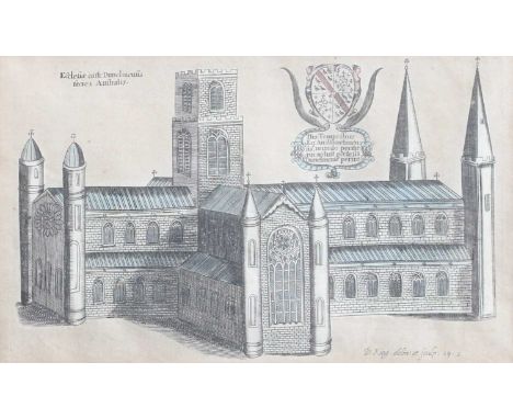 After Daniel King (17th Century)"The North Prospect of the Cathedral Church of Durham""The South Front of the Cathedral Churc