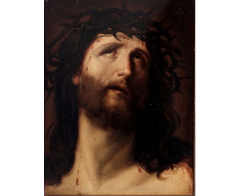 Altmeister 17./18. Jahrhundert Jesus Christus mit Dornenkrone, old master 17/18th century Jesus Christ with crown of thorns,Ö
