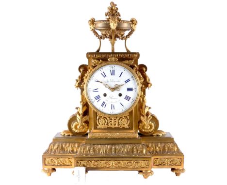 Imposante große Bronze Kaminuhr Frankreich 19. Jahrhundert, large french mantel clock 19th century,Frankreich 19. Jahrhundert