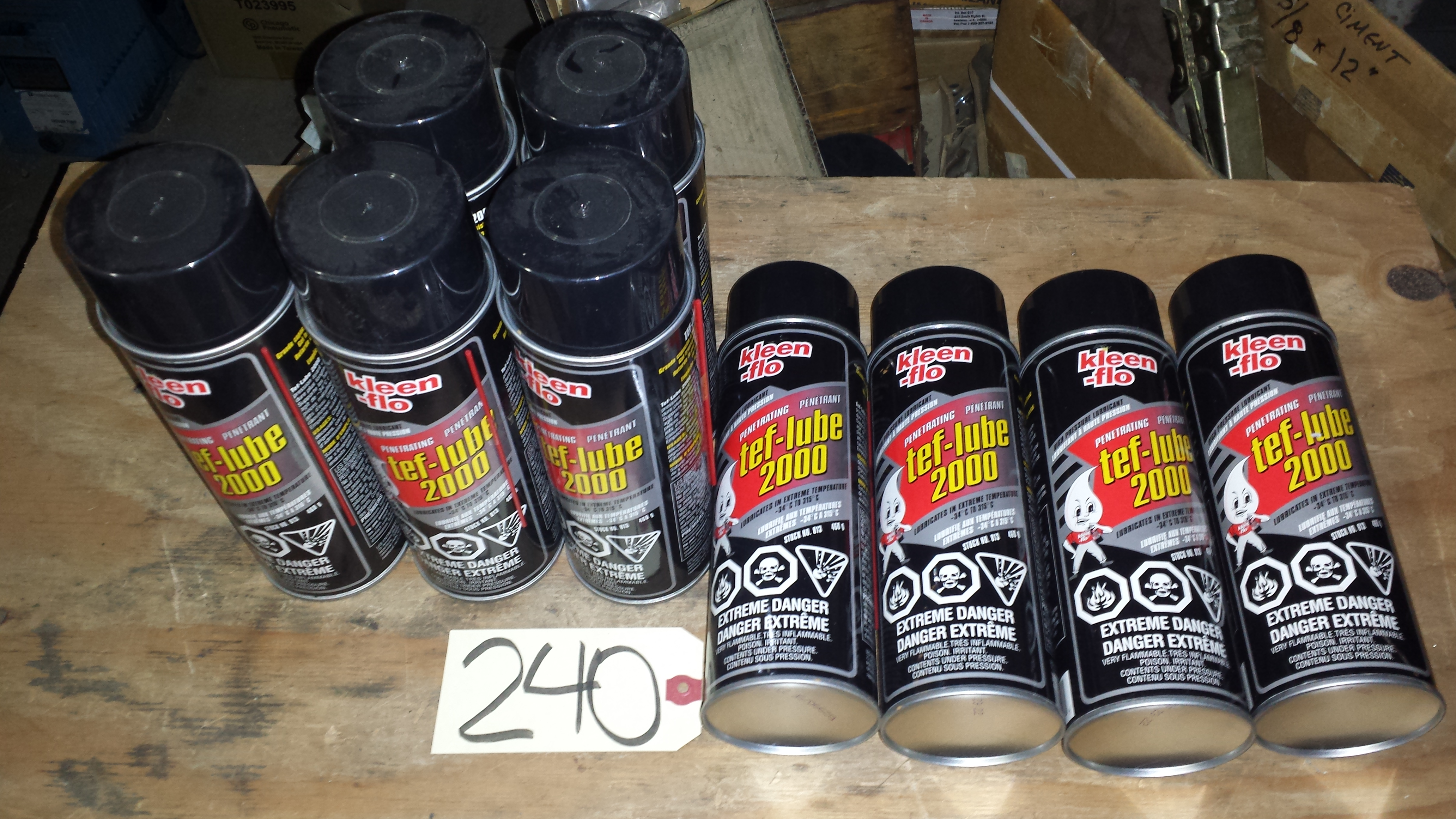 Lot of KleenFlo TefLube 2000