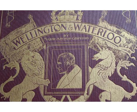 A group of interesting antiquarian and later books, pertaining to the Duke of Wellington & Napoleon together with a rare tick