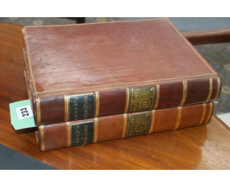 Military Antiquities Respecting a History of the English army, (2 vols), Grose, Francis published by S Hooper, London 1786, b