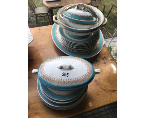 Victorian Royal Worcester dinner setPlease note not complete