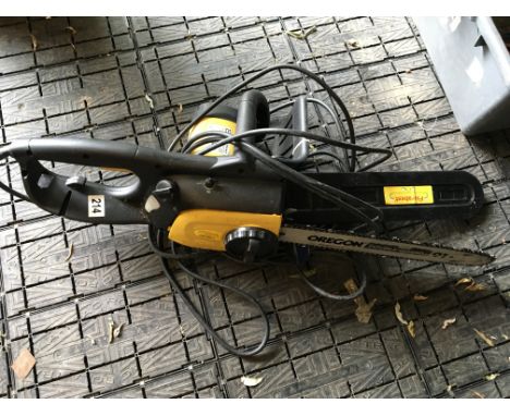 An Oregon chainsaw