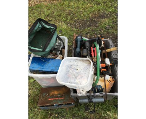 Box of tools etc