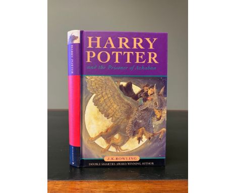 ROWLING, J. K. Harry Potter and the Prisoner of Azkaban, first edition, third printing, SIGNED by the author on Bloomsbury bo