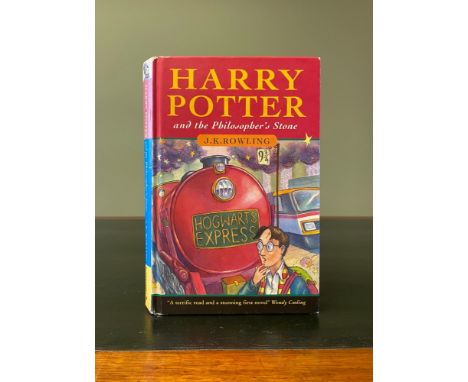 ROWLING, J. K. Harry Potter and the Philosopher's Stone, FIRST EDITION, FIRST ISSUE, hardback [one of only 500], London: Bloo