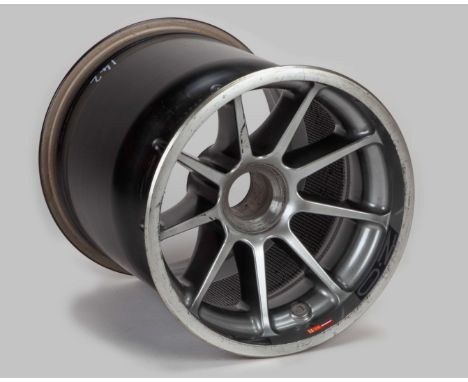 This Max Verstappen 2019 Red Bull Racing Race Used Front Left Wheel Rim is an iconic piece of Formula 1 history, directly lin