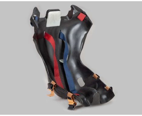 Worn by the 4-time F1 World Champion, Sebastian Vettel, this 2014 RB10 Red Bull Racing Race Used Race Seat is a great piece o