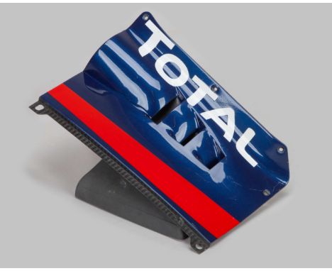 This Red Bull Racing 2010 RB6 Race Used Exit Panel Chassis Top is a highly sought-after and rare piece of Formula 1 history, 
