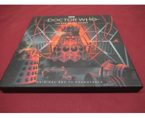 Jon Culshaw Collection - Dr Who "The Evil of the Daleks"original BBC soundtrack on vinyl and Dr Who "The Daleks' Master Plan"