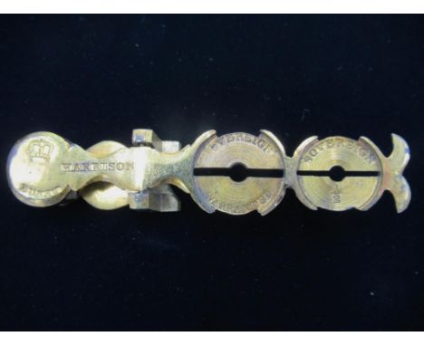 Set of vintage Sovereign scales with warranted mark L10cm 