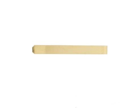 Mappin &amp; Webb, an 18ct gold tie pin, maker's marks for Mappin &amp; Webb, hallmarks for Sheffield 1997, length 5.1cm, wit