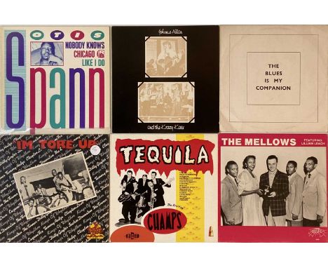 R&amp;B/ BLUES LPs. A super selection of around 60 LPs, including some ex duplicated shop stock. Artists/ titles include Vari