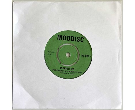 WINSTON WRIGHT WITH MUDIES ALL STARS - MUSICALLY RED 7" (ORIGINAL UK RELEASE - MOODISC MU-3501). Another killer cut, here's W
