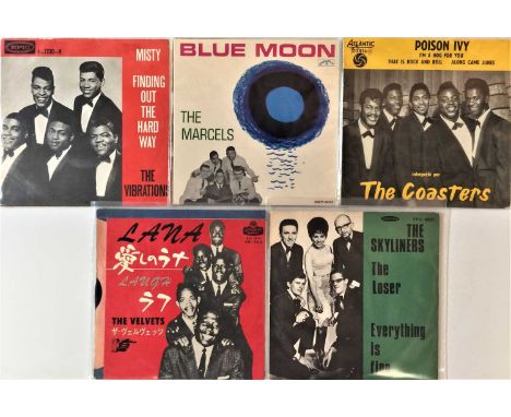 SOUL/R&amp;B/DOO WOP GROUPS - 60s EPs/PICTURE SLEEVE 7" (OVERSEAS). Super smart selection of 5 x tricky to come across 60s or