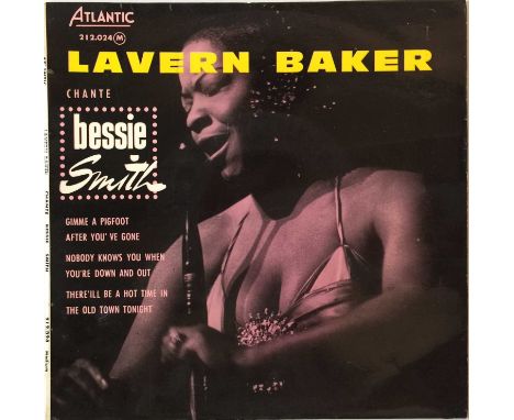 LAVERN BAKER - CHANTE BESSIE SMITH EP (ORIGINAL FRENCH ATLANTIC RELEASE - 212.024). A stunning Lavern Baker rarity with this 
