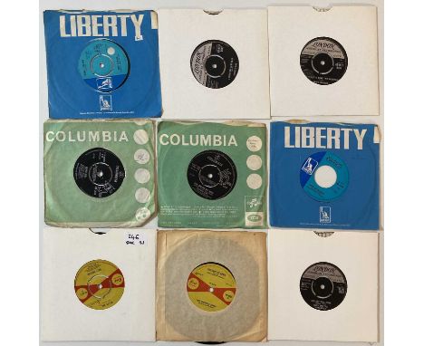 CLASSIC 60s/EARLY 70s SOUL - UK 7". Stirrin' collection of around 83 x classic UK (pressing) 7" cuts. Artists/titles include 