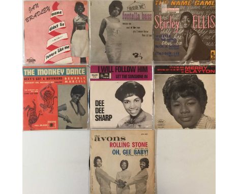 FEMALE SOUL/BLUES/R&amp;B - 60s EU EP/PICTURE SLEEVE 7" RARITIES. 7 more EP/7" picture sleeve beauties for you with these 60s