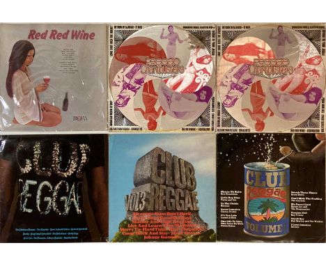 REGGAE - LP COMPS. Ace pack of 15 x killer Reggae comps. Titles are Red Red Wine (TTL 11), Club Reggae Volumes 1, 2 and 3, Re