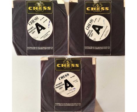 CHESS - UK 60s 7" DEMO SOUL/NORTHERN RARITIES. Totally wicked selection of 3 x very hard to come across original UK Chess 7" 