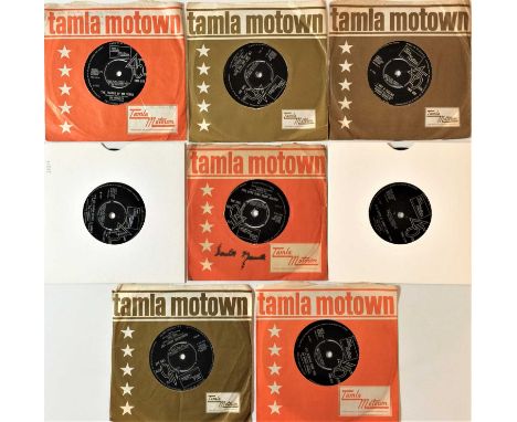 UK TAMLA MOTOWN - 'TMG 500/600' 7" RARITIES. Top selection of 8 x in-demand early UK Tamla Motown 7" cuts. Please be aware of