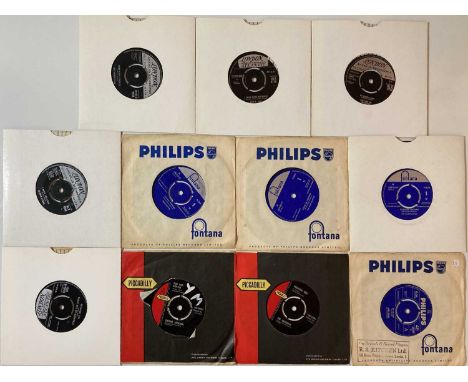 60s SOUL - 7" (STOCK UK COPIES). Stirrin' selection of 11 x stock 60s Soul 7" fully loaded with rare cuts. Artists/titles/cat