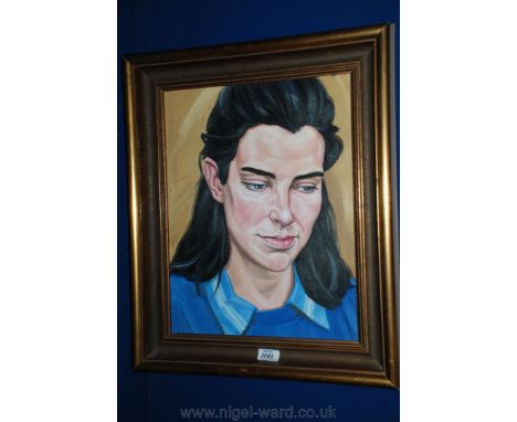 John Salenger, Ruskin School, Oil on canvas portrait.