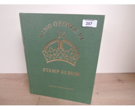 SG KING GEORGE VI STAMP ALBUM (4th EDITION) UNUSED  4th Edition SG GVI  album, with all interleaves between all pages. Album 