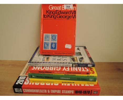 BOOKS, RANGE OF SPECIALIST STAMP CATALOGUES, GERMANY, HONG KONG ETC   7 catalogues including commonwealth/empire to 1970, Spe