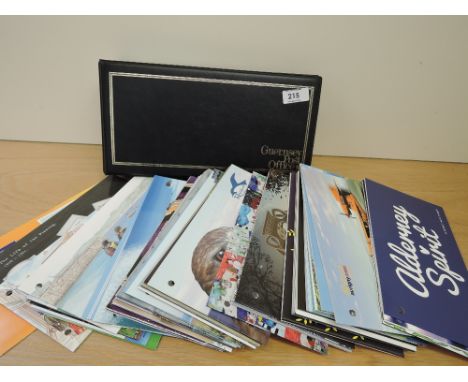 ALDERNEY 1980's-2010's COLLECTION OF 90+ PRESENTATION PACKS, ALL COMPLETE  Wonderful range of Alderney Presentation packs fro