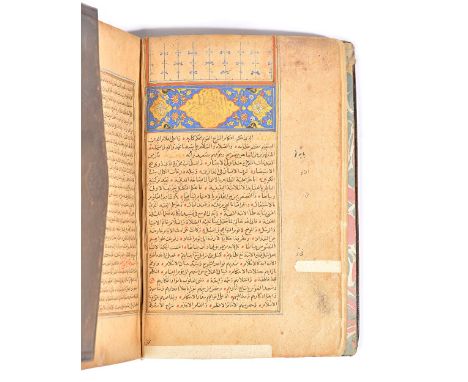 Ottoman manuscript dated AH/877/30March 1472-73 AD, on Islamic moral and ethical principles, Arabic manuscript on paper, 361 