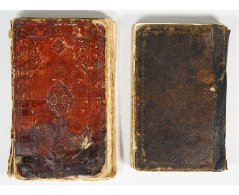Two Islamic religious manuscripts: Muhammad Baqir ibn Muhammad Taqi, Zad al-Mad, Arabic and Persian manuscript on paper, copi