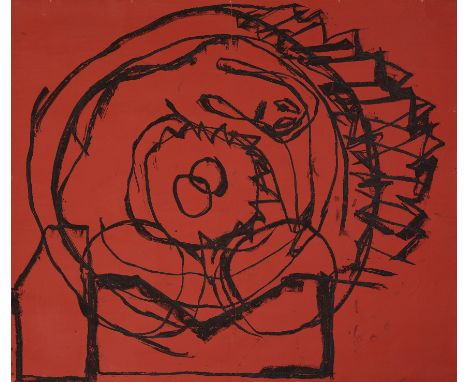 Paco Knöller (Geb. 1950 Obermarchtal. Ansässig in Berlin)Ohne Titel1982 entstandene großformatige, abstrakte Arbeit Knöllers 