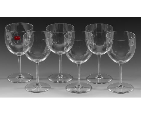 Lot - THIRTY-SIX BACCARAT CRYSTAL PERFECTION WINE GLASSES AND