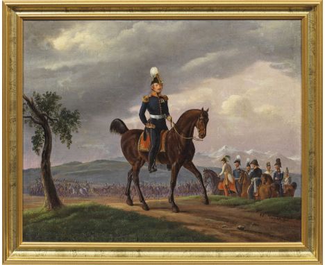 Han(n)s Julius August von Mangoldt (1798 - 1865)Generalmajor Heinrich Karl Ferdinand Friedrich Freiherr von Hausen zu PferdeS