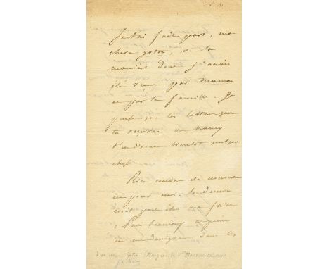 HUGO JOSEPH: (1773-1828) French General in the Napoleonic wars. Father of Victor Hugo the French Writer. Scarce A.L.S., `Ton 