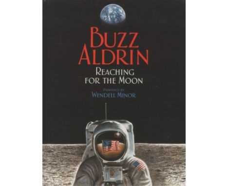 ALDRIN BUZZ: (1930- ) American Astronaut, Lunar Module Pilot of Apollo XI (1969). The second man to walk on the moon. Book si