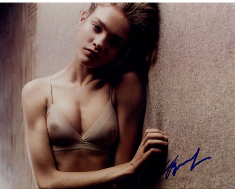 VODIANOVA NATALIA: (1982- ) Also known as Supernova. Russian Model and Philanthropist. Signed 10 x 8 colour photograph by Sup
