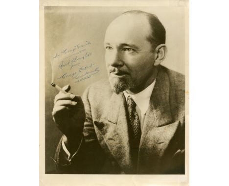 WILKINS HUBERT: (1888-1958) Australian polar explorer, ornithologist, pilot, soldier, geographer and photographer. Vintage si