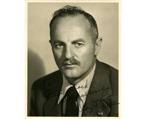 ZANUCK DARRYL F.: (1902-1979) American film producer, Academy Award winner. A good vintage signed and inscribed 8 x 10 photog