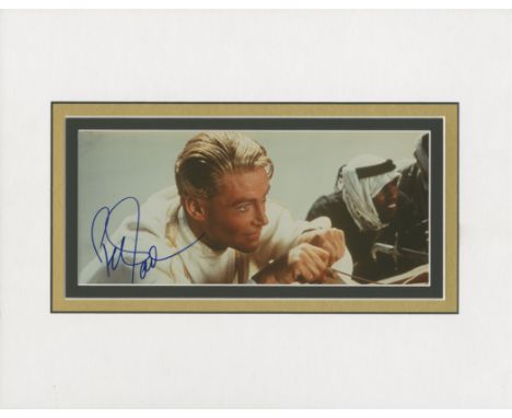 O'TOOLE PETER: (1932-2013) British actor, an Academy Honorary Award recipient. Signed colour 9.5 x 4 photograph of O'Toole in