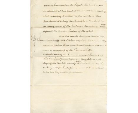 [MOROCCO]: MATRA JAMES: (1746-1806) American Sailor and Diplomat who had accompanied James Cook on his voyage to Botany Bay i