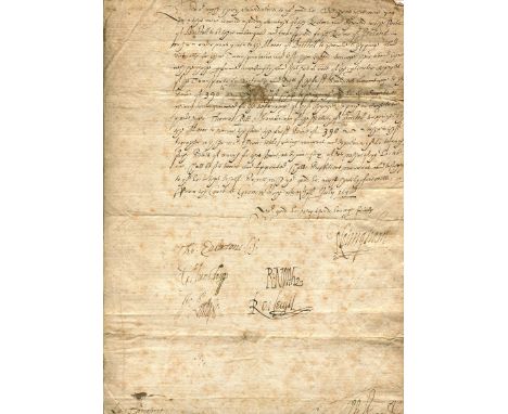 Queen Elizabeth I’s Privy Council authorise a payment  for the cost of sending troops to Ireland during the Nine Years’ War E