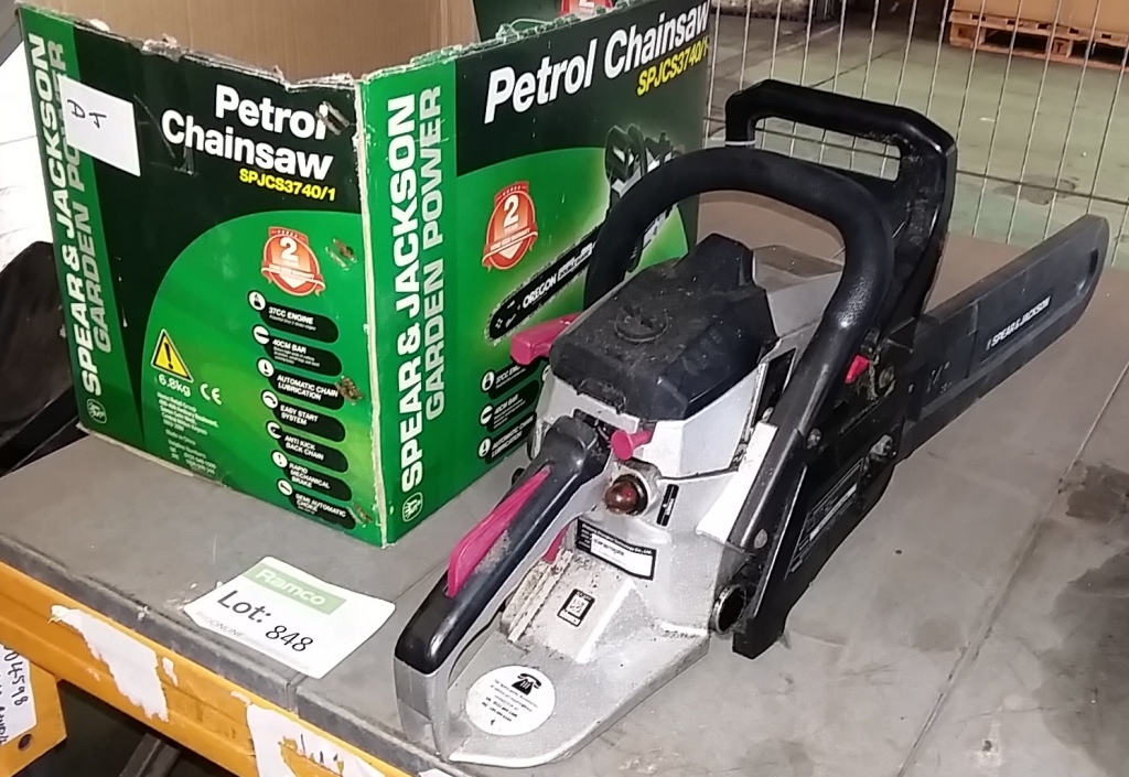 Spear & Jackson Petrol Chainsaw SPJCS3740/1
